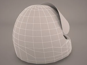helmet f1 generic 3D Model