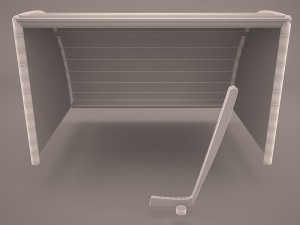 hockey net 3D Model