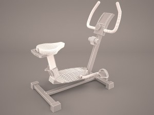 exercise bike 3D Model