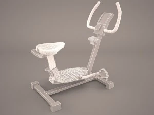 exercise bike 3D Model