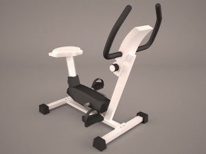 exercise bike 3D Model