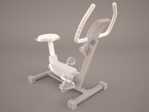 exercise bike 3D Model
