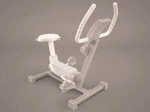 exercise bike 3D Model