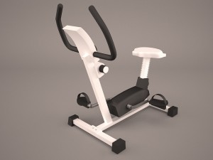 exercise bike 3D Model