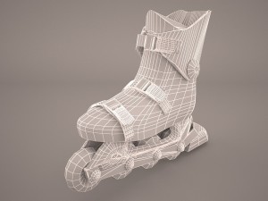 roller blades Model 3D