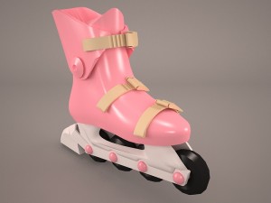 roller blades Model 3D