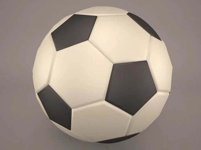 soccer ball 3D Model .c4d .max .obj .3ds .fbx .stl .blend 