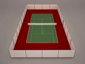 tennis court 3D Model