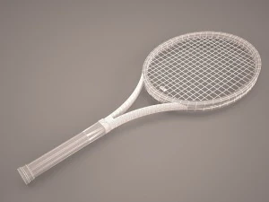 raqueta de tenis Modelo 3D