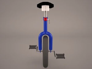 unicycle 3D Model