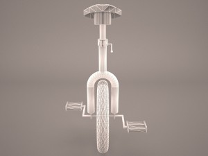 unicycle 3D Model