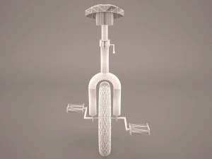 unicycle 3D Model