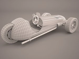 wheeler car 3D Model