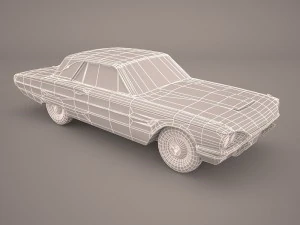 ford thunderbird 1956 3D Model