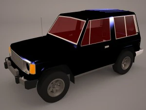 三菱帕杰罗 3D 模型