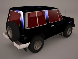 mitsubishi pajero 3D Model