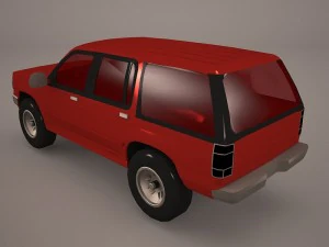 ford explore 3D Model