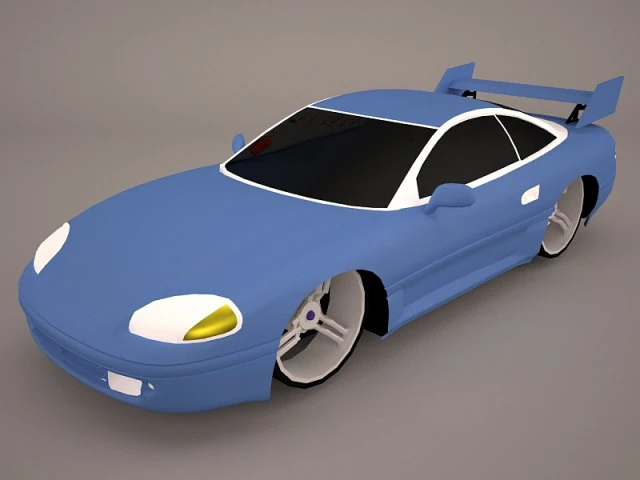 mitsubishi 3000gt 3D Model .c4d .max .obj .3ds .fbx .stl .blend 