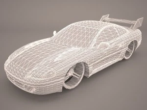 mitsubishi 3000gt 3D Model