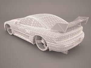 mitsubishi 3000gt 3D Model