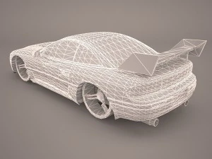 mitsubishi 3000gt 3D Model