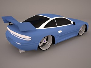 mitsubishi 3000gt 3D Model