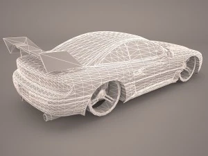 mitsubishi 3000gt 3D Model