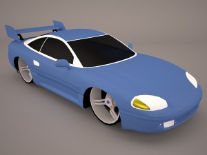 mitsubishi 3000gt 3D Model