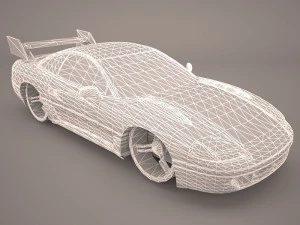 mitsubishi 3000gt 3D Model