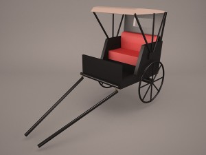 retro carriage 3D Model