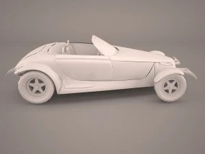 plymouth prowler stock 1997-2002 3D Model