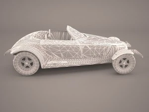 plymouth prowler stock 1997-2002 3D Model