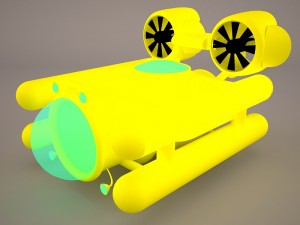 uss dallas ssn 700 with dry deck shelter 3D 模型