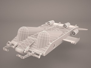 deep flight Modelo 3D