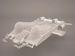 deep flight 3D Model