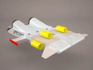 deep flight 3D Model