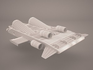 deep flight Modelo 3D