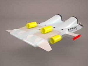 deep flight Modelo 3D
