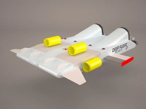 deep flight 3D Model