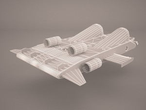 deep flight Modelo 3D
