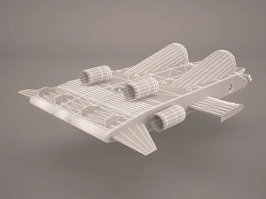 deep flight 3D Model