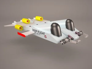 deep flight 3D Model