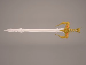 battle sword 3D Model