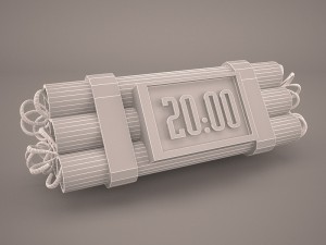 dynamite 3D Model