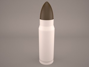 bullet rifle 3D Model
