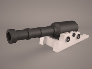 vessel cannon 3D Models