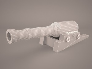 vessel cannon 3D Model