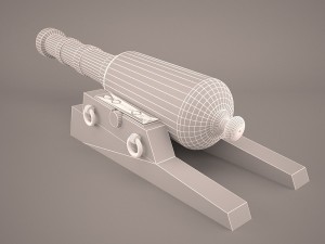 vessel cannon 3D Model