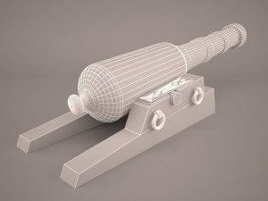 vessel cannon 3D Model