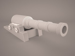 vessel cannon 3D Model